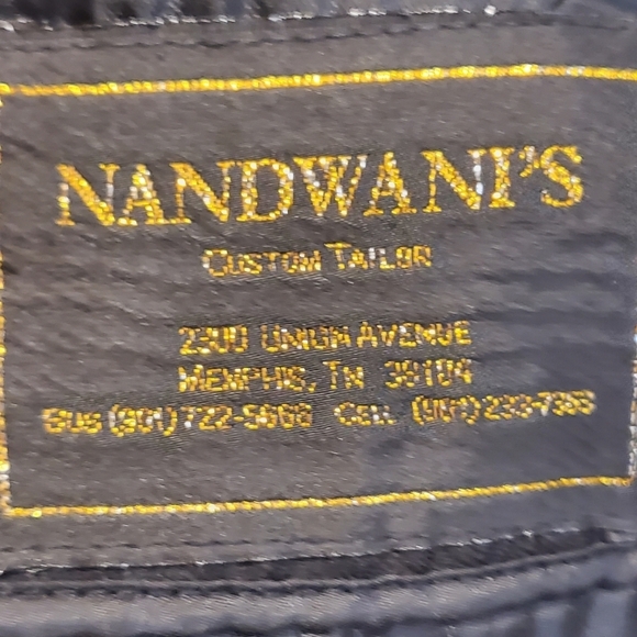 GIANNY VERSASE men's black plus size XXXL blazer - Picture 10 of 11